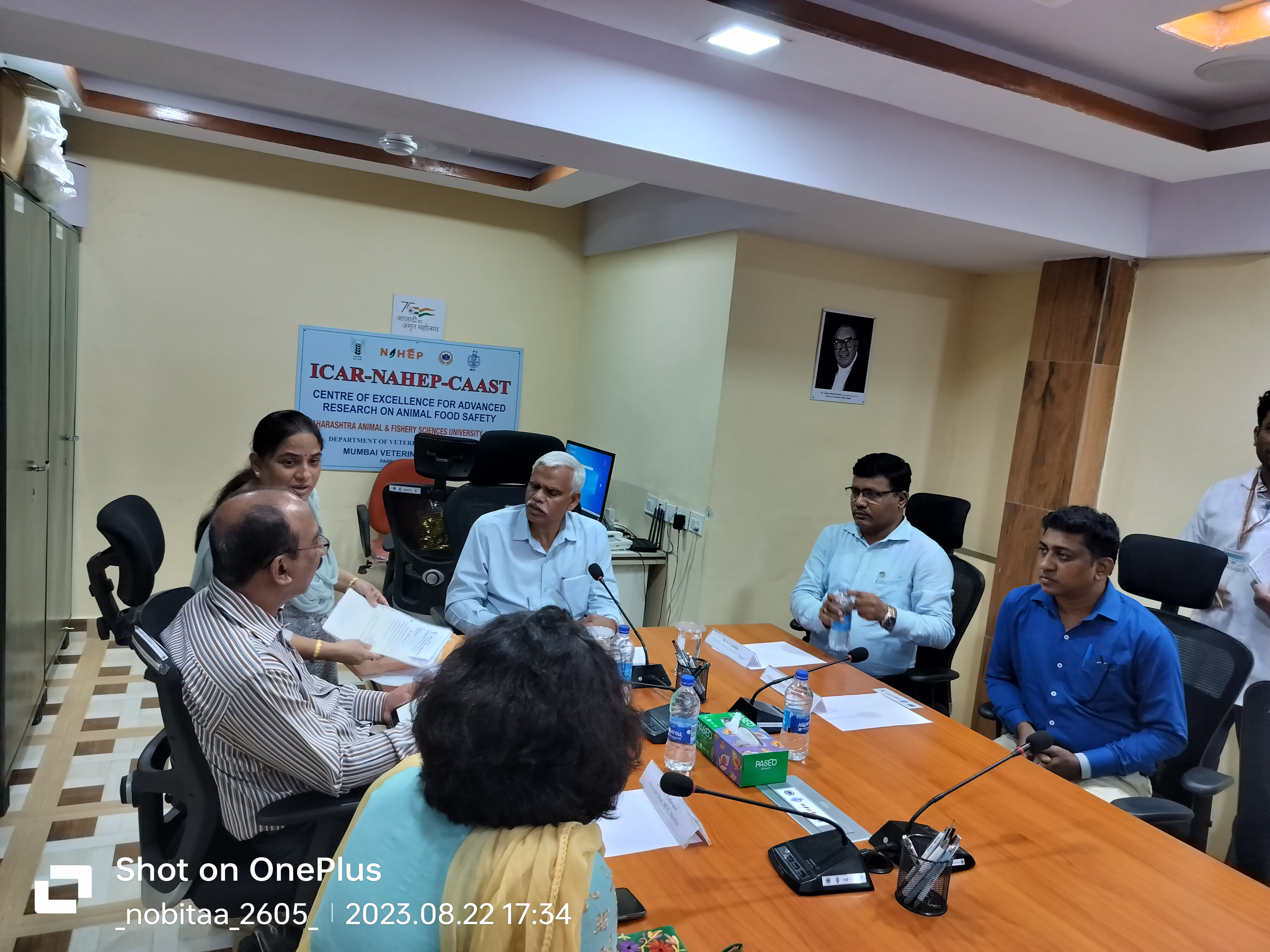 Hon. VC Dr. N. V. Patil Visit Photo 22.08.2023 1